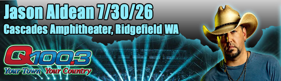Jason Aldean at the Cascades Amphitheater, July 30, 2026.