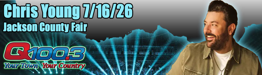 Chris Young! At the 2026 Jackson County Fair!