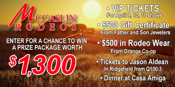 Win A VIP Experience at the McCaslin Rodeo from Q100.3!